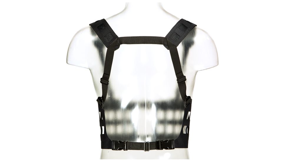 Blue Force Gear Splitminus 12 Column Split Front Chest Rig, Black MM-CHESTRIG-2-BK