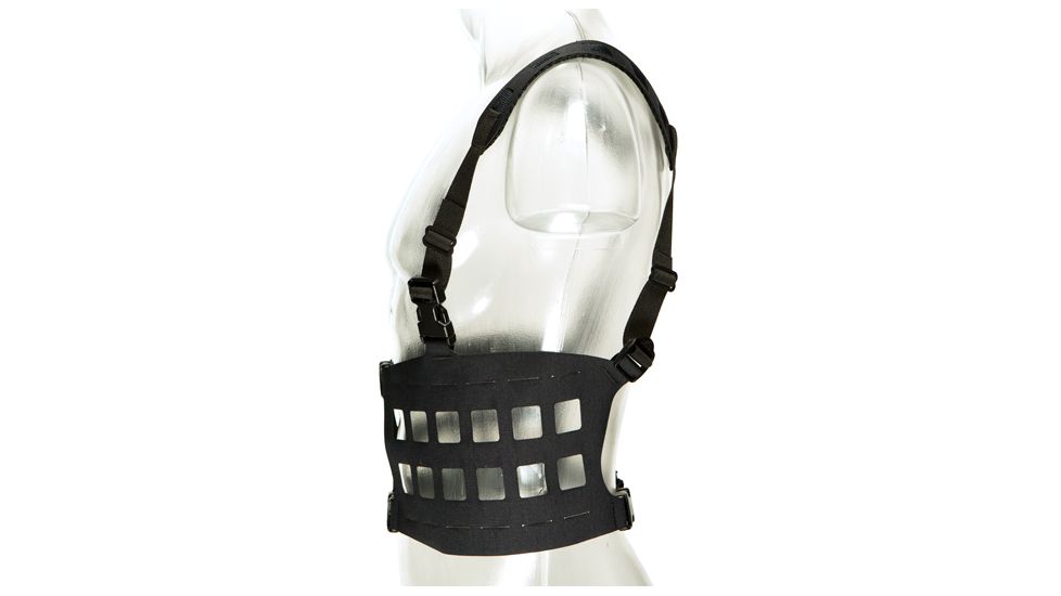Blue Force Gear Splitminus 12 Column Split Front Chest Rig, Black MM-CHESTRIG-2-BK