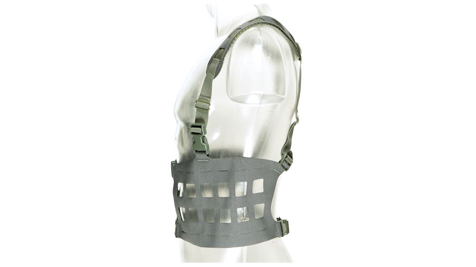 Blue Force Gear Splitminus 12 Column Split Front Chest Rig, Wolf Gray MM-CHESTRIG-2-WF