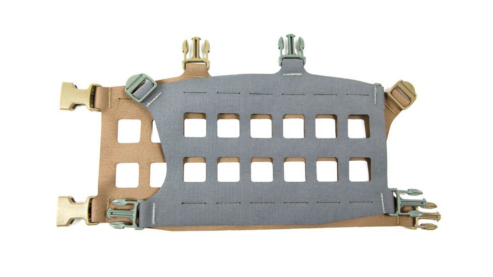 Blue Force Gear Splitminus 12 Column Split Front Chest Rig, Wolf Gray MM-CHESTRIG-2-WF