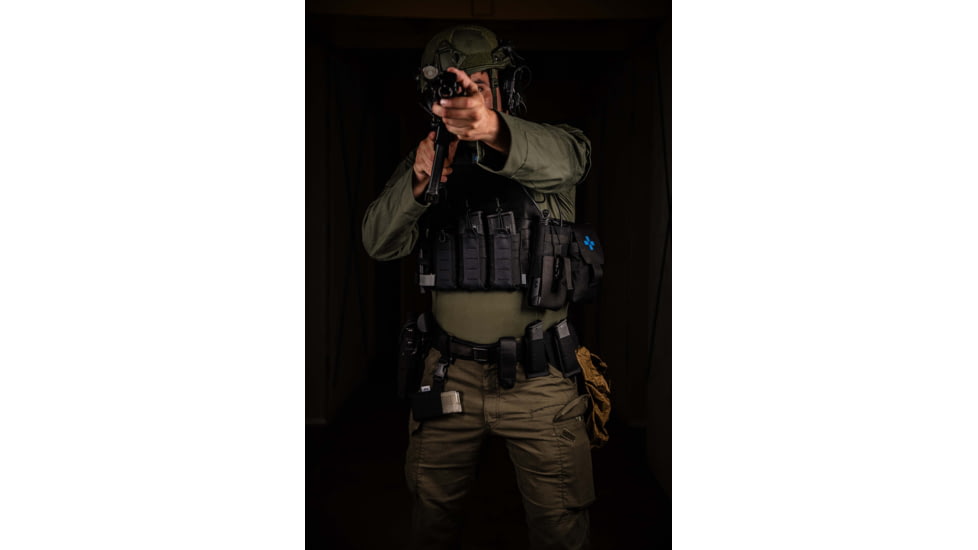 Blue Force Gear Tactical Battle Grid Belt, Black, 42, BELT-GRID-01-42-BK