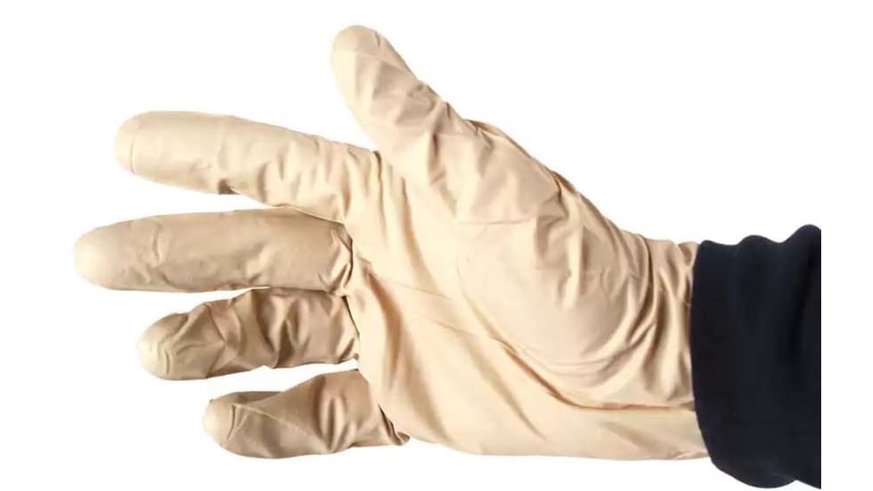 Blue Force Gear Tan Latex Gloves, 1 pair, P-MED-GLOVE-01-TN-RTL