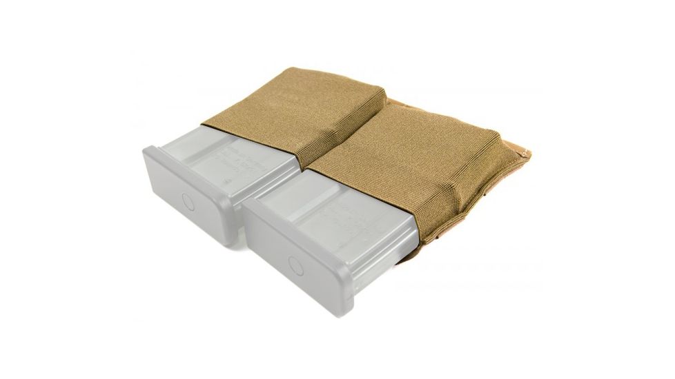 Blue Force Gear Ten-Speed Double Hk417 Mag Pouch, Coyote Brown HW-TSP-417-2-CB