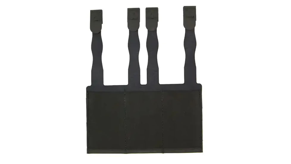 Blue Force Gear Ten-Speed Cummerbund Flap, Triple M4, Black, FLAP-TSP-M4-3-SB-BK