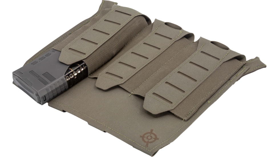 Blue Force Gear Ten-Speed Cummerbund Flap, Triple M4, Ranger Green, FLAP-TSP-M4-3-SB-RG