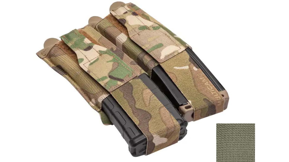 Blue Force Gear Ten-Speed Double M4 Mag Pouch, Ranger Green SB, HW-TSP-M4-2-SB-RG