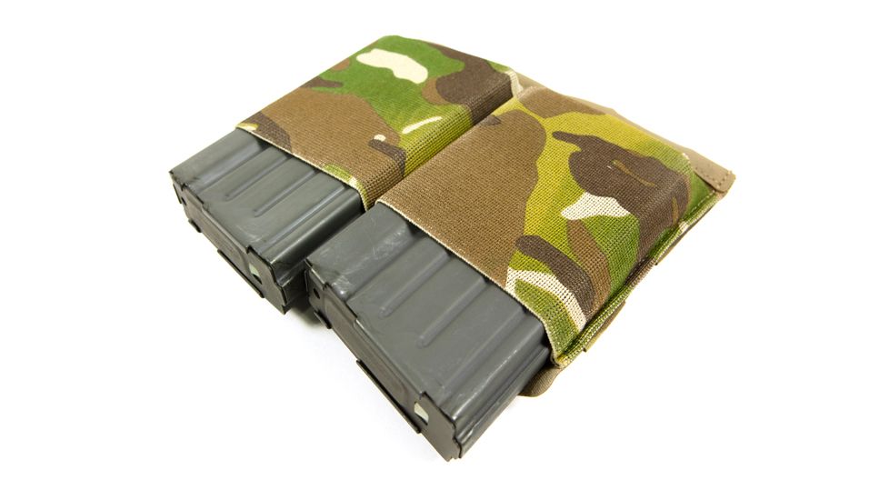 Blue Force Gear Ten-Speed Double Sr25 Mag Pouch, Multicam HW-TSP-SR25-2-MC