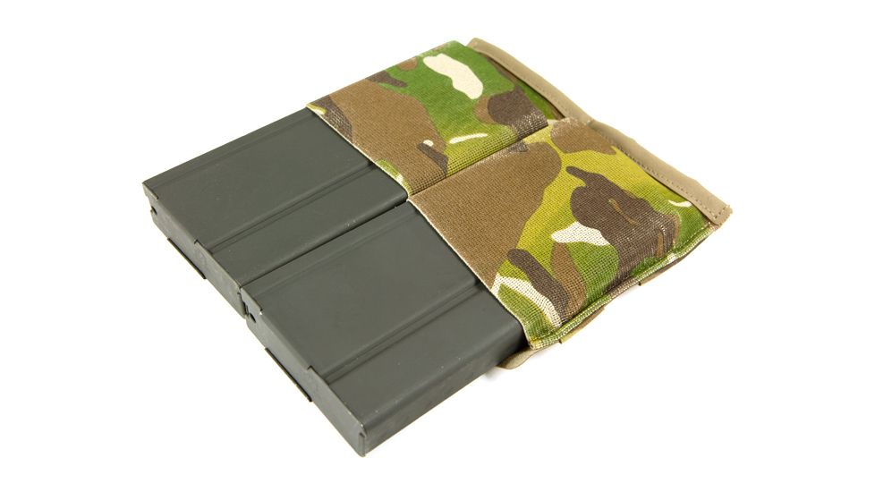 Blue Force Gear Ten-Speed Double Sr25 Mag Pouch, Multicam HW-TSP-SR25-2-MC