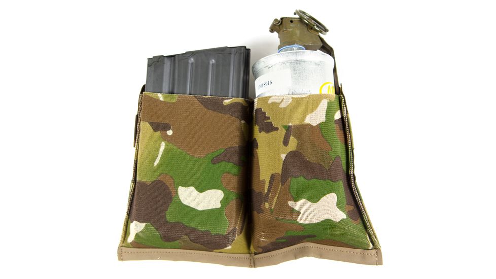 Blue Force Gear Ten-Speed Double Sr25 Mag Pouch, Multicam HW-TSP-SR25-2-MC
