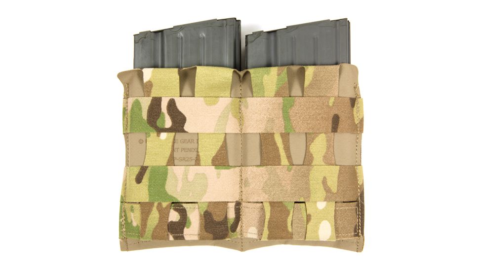 Blue Force Gear Ten-Speed Double Sr25 Mag Pouch, Multicam HW-TSP-SR25-2-MC