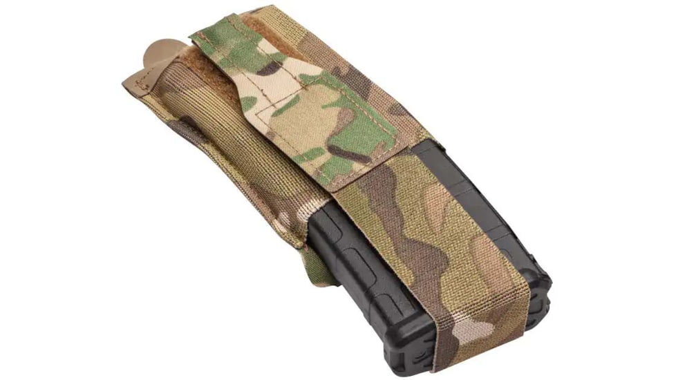 Blue Force Gear Ten-Speed Single M4 Pouch, With Flap, Multicam, HW-TSP-M4-1-FLAP-MC
