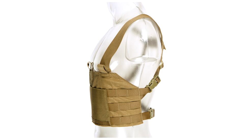 Blue Force Gear Ten-Speed Sr25 Chest Rig, Coyote Brown TSP-CHESTRIG-SR25-CB