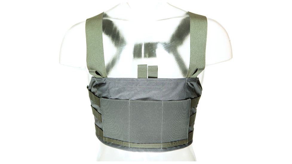 Blue Force Gear Ten-Speed Sr25 Chest Rig, Wolf Gray TSP-CHESTRIG-SR25-WF