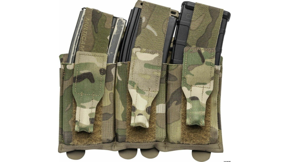 Blue Force Gear Ten-Speed Triple M4 Mag Pouch, Flap, Multicam, HW-TSP-M4-3-FLAP-MC
