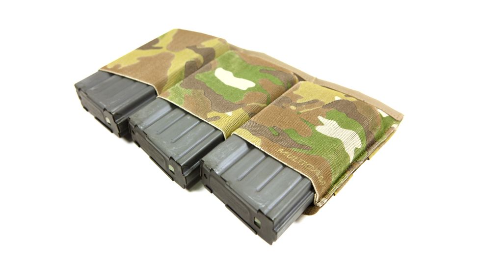 Blue Force Gear Ten-Speed Triple Sr25 Mag Pouch, Multicam HW-TSP-SR25-3-MC