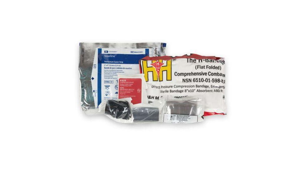 Blue Force Gear Trauma Essential Kit Medical Supplies, TKR-MED-ESS