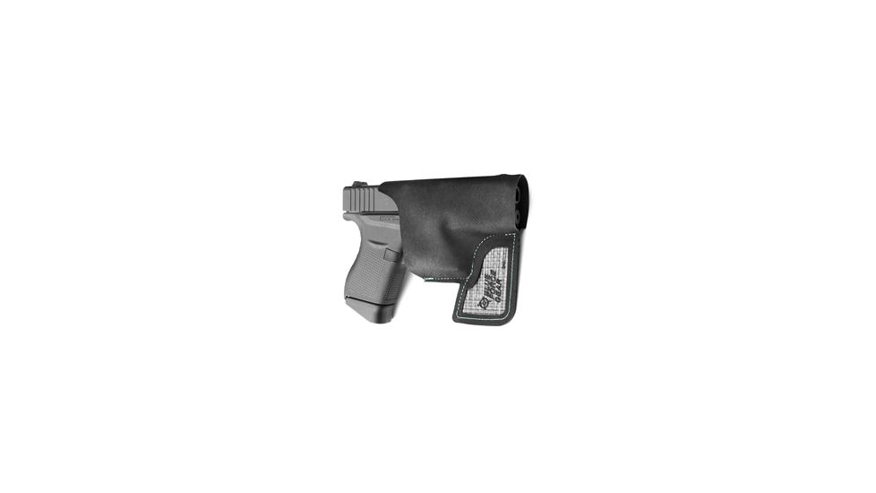 Blue Force Gear ULTRAcomp Pocket Holster For Glock G43, Black M-HOLSTER-G43-01-BK