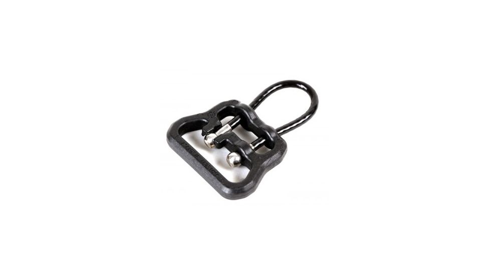 Blue Force Gear Universal Wire Loop, With U Loop, For 1in Slings And Smaller, Black, for 1in slings and smaller UWL-UL1-100-BK