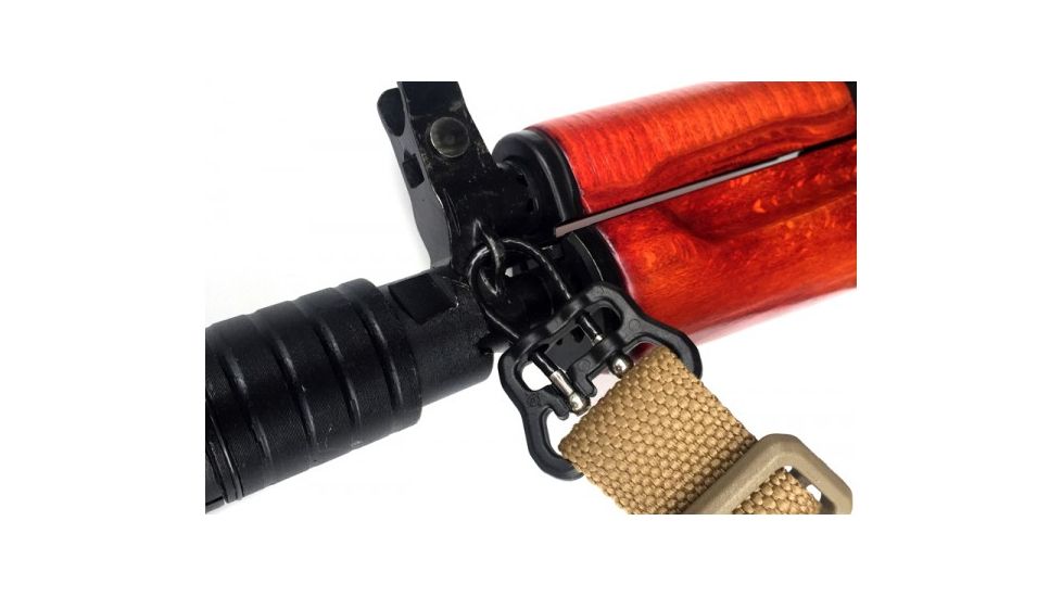 Blue Force Gear Universal Wire Loop, With U Loop, For 1in Slings And Smaller, Black, for 1in slings and smaller UWL-UL1-100-BK