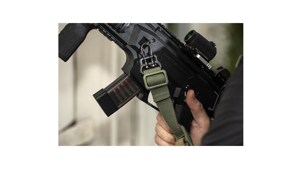 Blue Force Gear Universal Wire Loop, With U Loop, For 1in Slings And Smaller, Black, for 1in slings and smaller UWL-UL1-100-BK