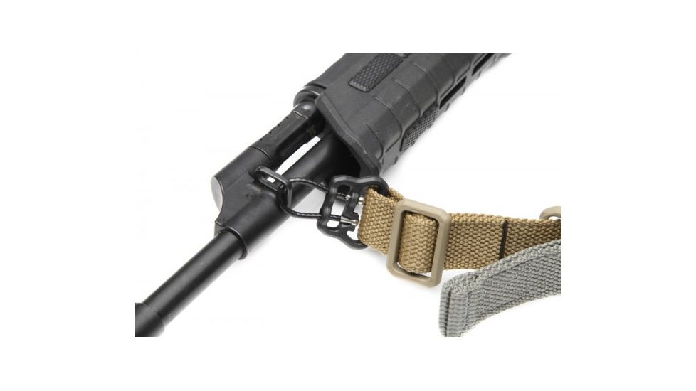 Blue Force Gear Universal Wire Loop, With U Loop, For 1.25in Slings And Larger, Black, for 1.25in slings and smaller UWL-UL1-125-BK