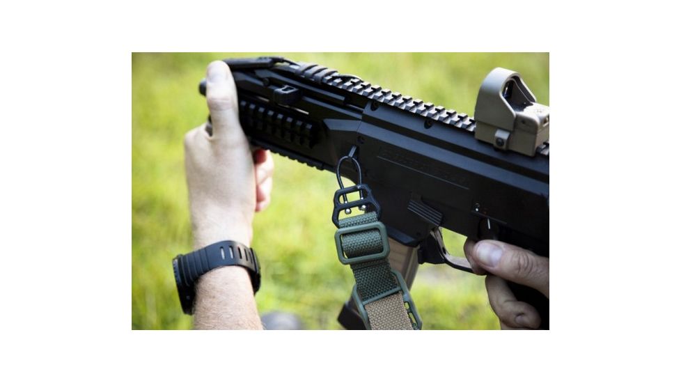 Blue Force Gear Universal Wire Loop, With U Loop, For 1.25in Slings And Larger, Black, for 1.25in slings and smaller UWL-UL1-125-BK