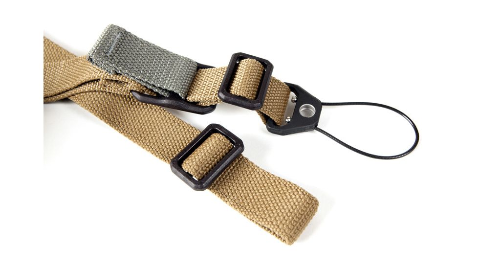 LENGTH=123-#####-Blue Force Gear Vickers Ak Sling, Standard, Nylon Adjustor., Uwl-Pb Molded Attached To Front End, Coyote Brown K-SP-0046-CB