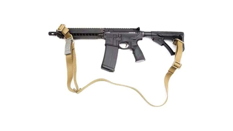 Blue Force Gear Vickers Combat Applications Sling w/CNC Machined Adjuster, Coyote Brown, VCAS-125-OM-CB