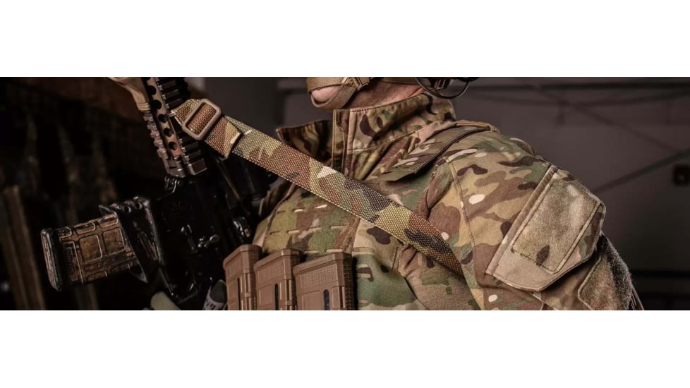 Blue Force Gear Vickers Combat Applications Sling w/CNC Machined Adjuster-Multicam, VCAS-125-OM-MC