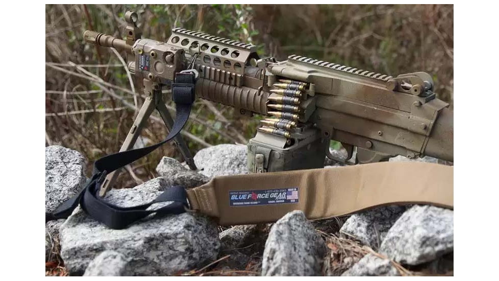 Blue Force Gear Vickers M249 Saw Sling, Coyote Brown, VCAS-SAW-CB