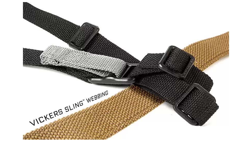Blue Force Gear Vickers One Push Button Sling, Black, VCAS-PB-100-AA-BK-RTL