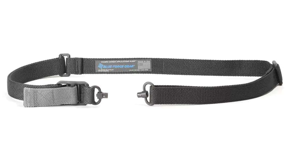 Blue Force Gear Vickers Push Button Sling w/Nylon Adjuster and Hardware, Black, VCAS-PB-125-AA-BK