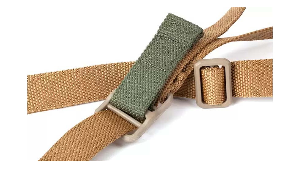 Blue Force Gear Vickers Push Button Sling w/Nylon Adjuster and Hardware, Coyote Brown, VCAS-PB-125-AA-CB
