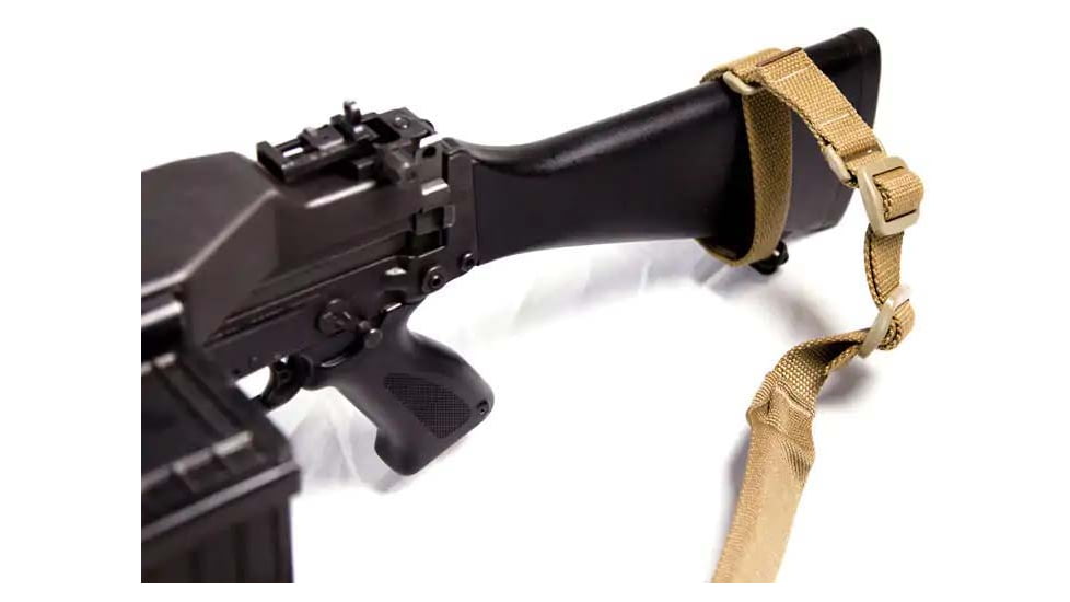 Blue Force Gear Victory Style M16 Buttstock Adapter, Coyote Brown, VS-A2-CB