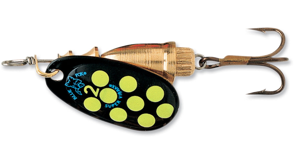 Blue Fox Classic Vibrax Spinner, 3/8 oz, Hot Pepper Painted, 60-40-711IC