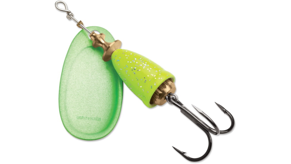 Blue Fox Classic Vibrax Spinner, 5/8oz, Chartreuse Green Candyback, 60-60-270IC
