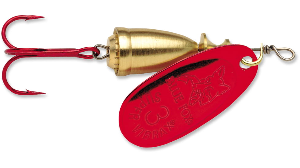 Blue Fox Classic Vibrax Spinner, 7/16 oz, Bleeding Gold, 60-50-453