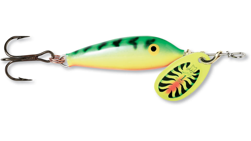 Blue Fox Vibrax Minnow Spinner, 3/16 oz Firetiger/Firetiger, 68-30-601IC