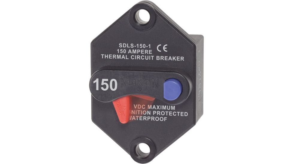 Blue Sea Systems 7079 Klixon Circuit Breaker - Panel Mount 150A 54792