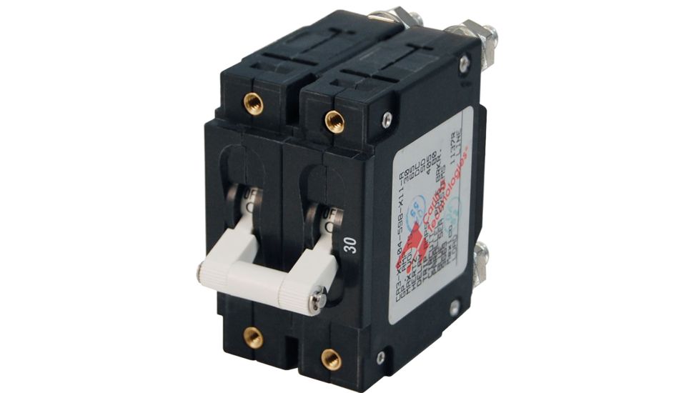 Blue Sea Systems 7365 C-Series Double Pole Circuit Breaker - 30A 20642