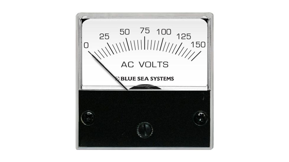 Blue Sea Systems 8244 AC Analog Micro Voltmeter - 2" Face, 0-150 Volts AC 20754
