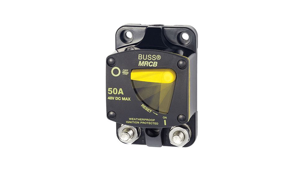 Blue Sea Systems Breaker, 187, Surface Mnt DC 50A BS-7139