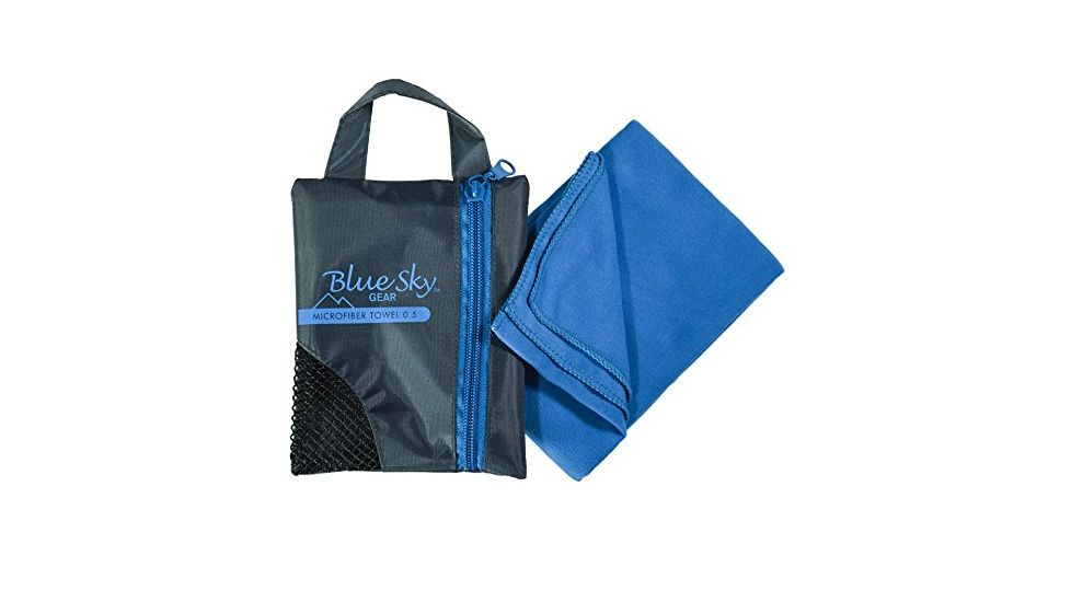 Blue Sky Gear Microfiber Towel 0.5,Blue 32-CCR0007-00