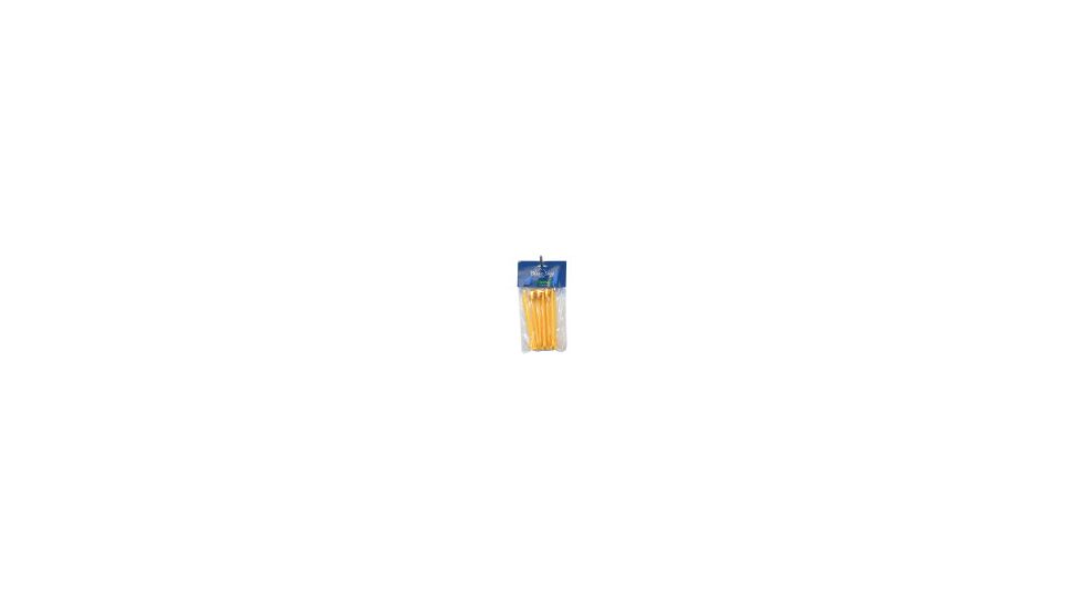 Blue Sky Gear Tent Pegs Plastic- 6in., 6-Pack, Yellow 32-02090-06