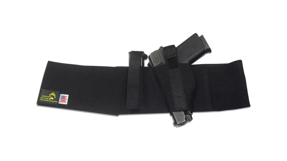 Blue Stone Original Belly Band Holster, Black, Universal, Left Hand, 2XL / 48-52 - B121-005-L