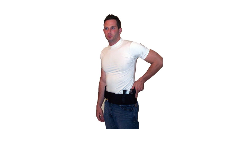 Blue Stone Original Belly Band Holster, Black, Universal, Left Hand, Medium / 32-34 - B121-002-L