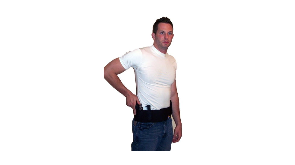 Blue Stone Original Belly Band Holster, Black, Universal, Right Hand, Large / 36-40 - B121-003-R