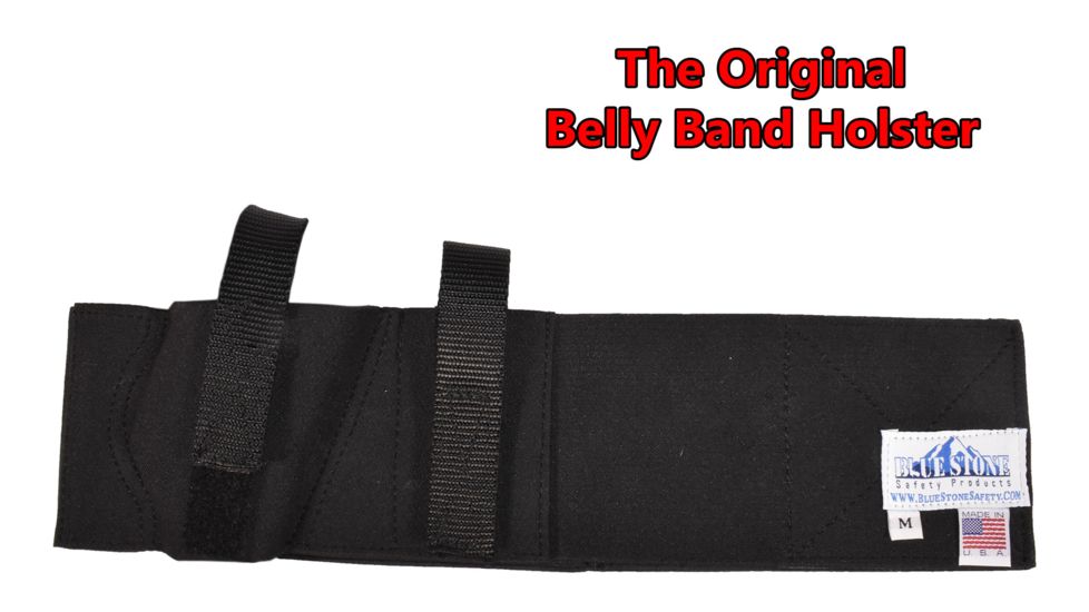 Blue Stone Original Belly Band Holster, Black, Universal, Right Hand, Medium / 32-34 - B121-002-R