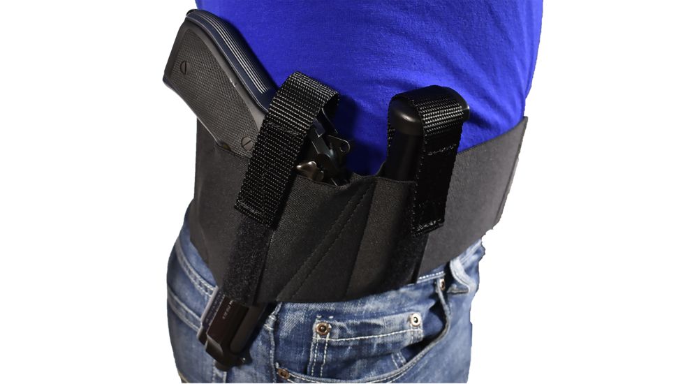 Blue Stone Original Belly Band Holster, Black, Universal, Right Hand, Medium / 32-34 - B121-002-R