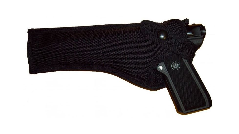 Blue Stone Safety Ballistic Nylon MK-22 Holster With Mag, Black, Mid - Full Size MK22-BK-NY-MAG-LH